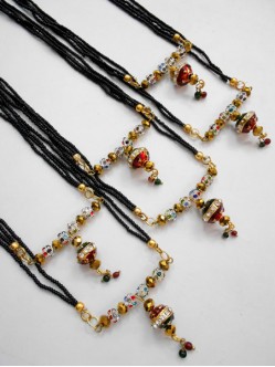 Meenakari Mangalsutra (6 Pcs)